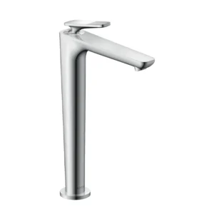 AXOR Citterio C Single lever basin mixer 250 with CoolStart and waste set, cubic cut -  Chrome