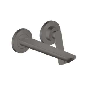 AXOR Citterio C Single lever basin mixer for wall-mounted with spout 195 mm -  Brushed Black Chrome
