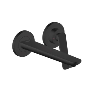 AXOR Citterio C Single lever basin mixer for wall-mounted with spout 195 mm -  Matt Black