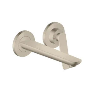 AXOR Citterio C Single lever basin mixer for wall-mounted with spout 195 mm -  Brushed Nickel
