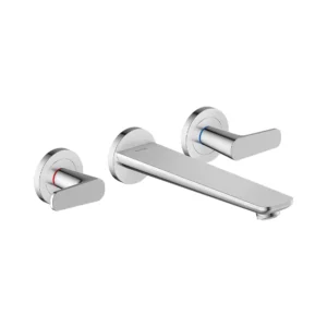 AXOR Citterio C 3-hole bath mixer for concealed installation wall-mounted -  Chrome