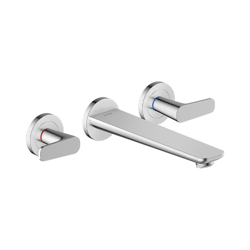 AXOR Citterio C 3-hole bath mixer for concealed installation wall-mounted - Chrome