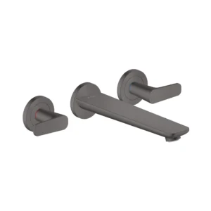 AXOR Citterio C 3-hole bath mixer for concealed installation wall-mounted -  Brushed Black Chrome