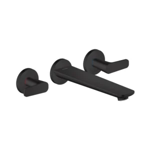 AXOR Citterio C 3-hole bath mixer for concealed installation wall-mounted -  Matt Black