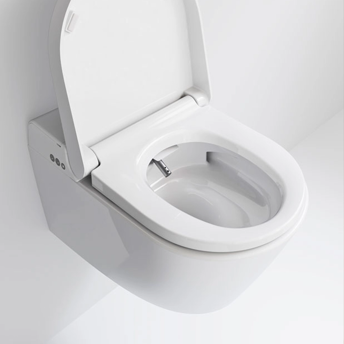 GSI Kube X WC Electronic 59cm Swirlflush® Wall Mounted Toilet - Image 2