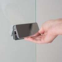 Makti Illusion Corner Hinged Door Inc. Integrated Tray - Image 2