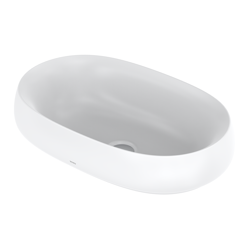 TOTO CE Round Vessel Basin, 600mm