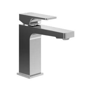Villeroy & Boch Architectura Square Single Lever Basin Mixer; 130mm spout; With Pop-up Waste; Chrome