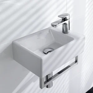 Villeroy & Boch Memento Cloakroom Basin and Towel Rail