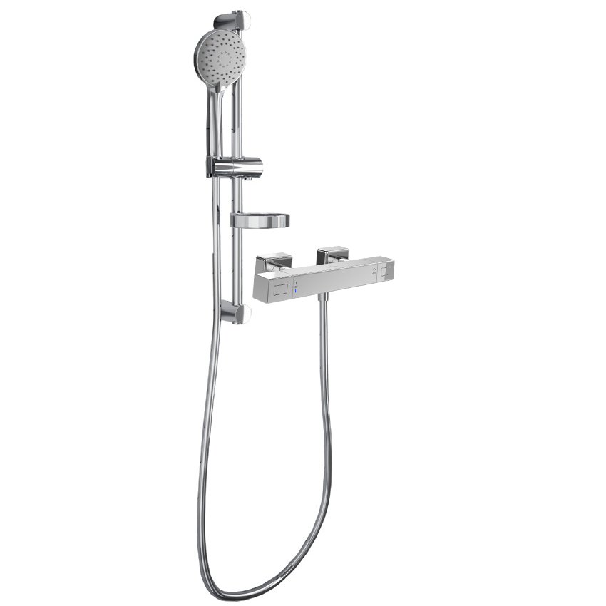 Villeroy & Boch Verve Square Thermostatic Shower Mixer Set