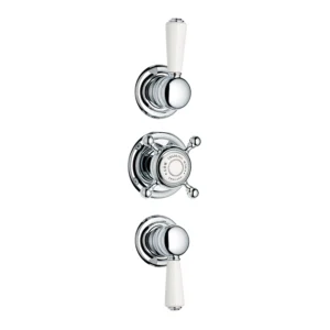 Swadling Invincible Double Controlled Thermostatic Shower Mixer No Plate (exc. Rough)