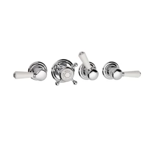 Swadling Invincible Triple Controlled Thermostatic Shower Mixer With Plate (Exc. Rough)