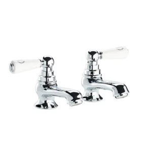 Swadling Invincible Basin Pillar Taps, With Levers