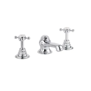 Swadling Invincibile Deck Bath Mixer, With Crosshead
