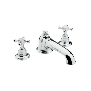 Swadling Invincible 1909 Deck Bath Mixer, With Crosshead