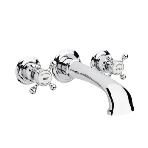 Swadling Invincible Wall Bath Mixer (exc. Rough) With Crosshead