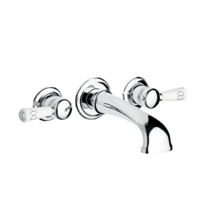 Swadling Invincible Wall Bath Mixer (exc. Rough) With Levers