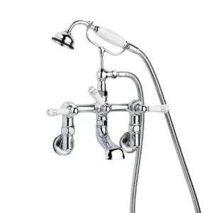 Swadling Invincible Wall Mounted Bath Shower Mixer, With Lever
