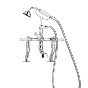Swadling Invincible Deck Mounted Bath Shower Mixer, With Lever