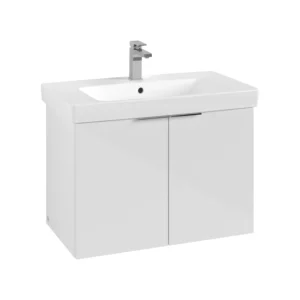 Villeroy & Boch Architectura Wall Mounted Vanity unit, 2 Doors - 750 x 520mm