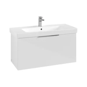 Villeroy & Boch Architectura Wall Mounted Vanity unit, 1 Draw - 950 x 470mm