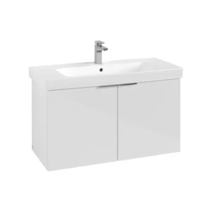 Villeroy & Boch Architectura Wall Mounted Vanity unit, 2 Doors - 950 x 520mm