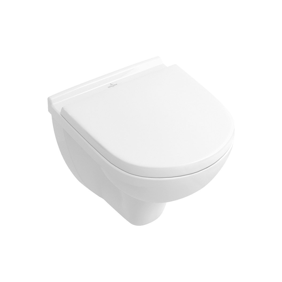 Villeroy & Boch O.novo wall mounted toilet compact with DirectFlush & Soft Close Seat - Image 2