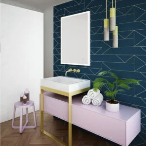 Origins Living Tate Light Rectangular Mirror