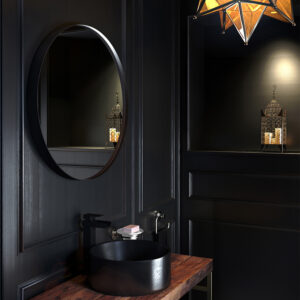 Origins Living City Round Mirror