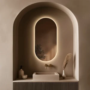 Origins Living Claris Capsule Mirror 45x90cm