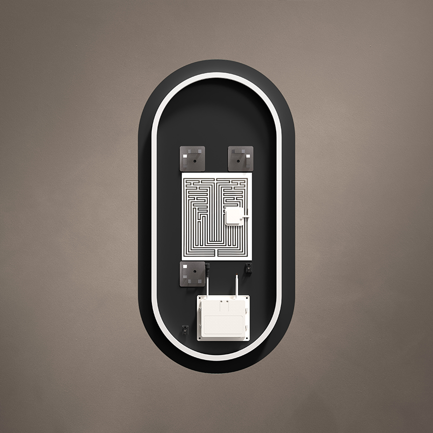Origins Living Claris Capsule Mirror 45x90cm - Image 5