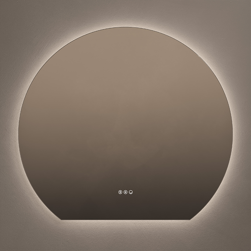 Origins Living Claris Round Cut Mirror 100cm - Image 2
