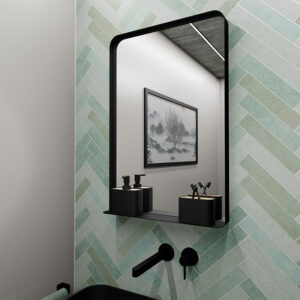 Origins Living City Mirror with Shelf - 50x75cm