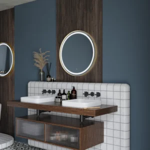 Origins Living Lomax Light Round Mirror