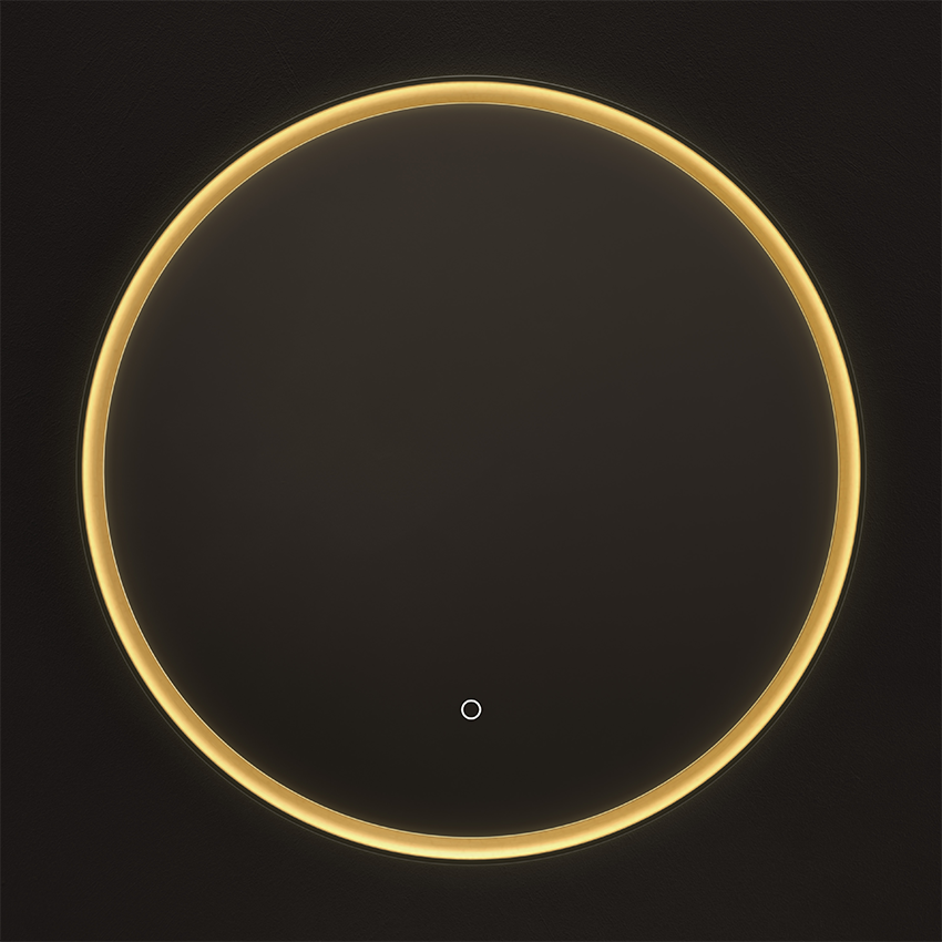 Origins Living Luxor Mirror 80cm Gold/Black - Image 2