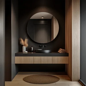 Origins Living Oslo Round Mirror