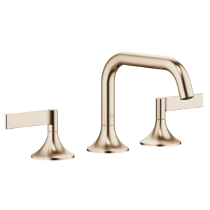 Dornbracht VAIA Three-hole lever basin mixer with pop-up waste - Brushed Champagne (22kt Gold)