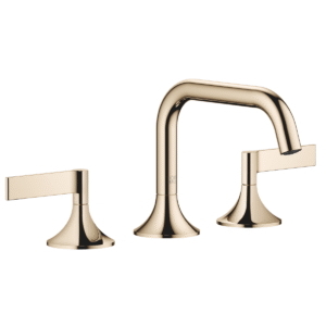 Dornbracht VAIA Three-hole lever basin mixer with pop-up waste - Champagne (22kt Gold)