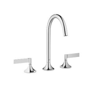 Dornbracht VAIA Three-hole lever basin mixer with pop-up waste - Chrome