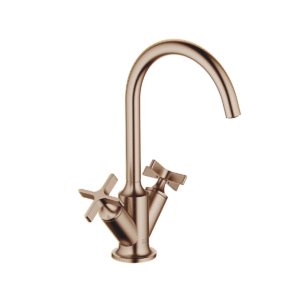Dornbracht VAIA Single-hole basin mixer with pop-up waste - Brushed Bronze