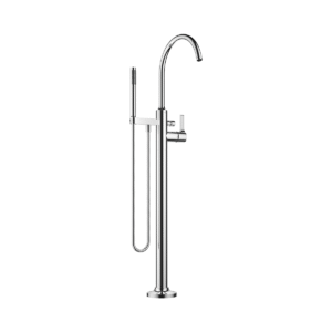 Dornbracht VAIA Single-lever bath mixer for free-standing assembly with hand shower set - Chrome
