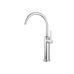 Dornbracht VAIA Single-lever basin mixer with raised base without pop-up waste - Chrome
