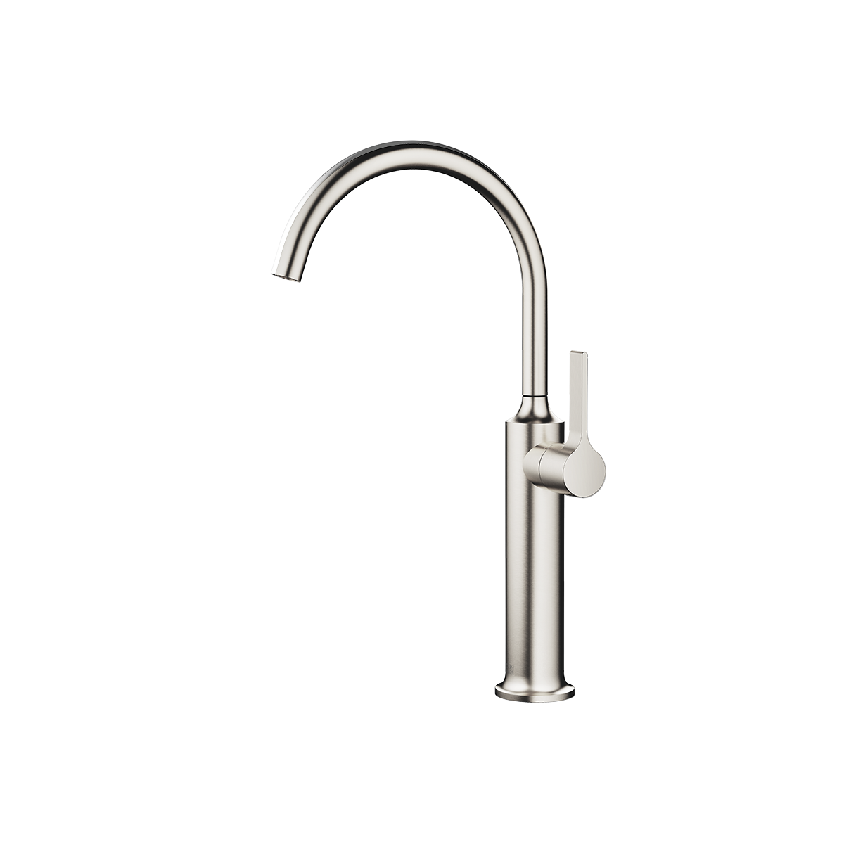 Dornbracht VAIA Single-lever basin mixer with raised base without pop-up waste - Brushed Platinum