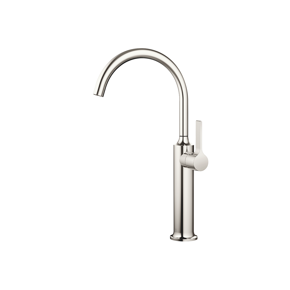 Dornbracht VAIA Single-lever basin mixer with raised base without pop-up waste - Platinum