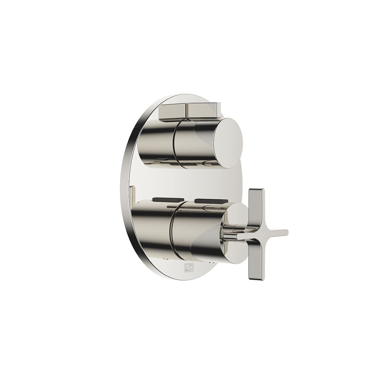 Dornbracht VAIA concealed thermostat with one function volume control - Platinum
