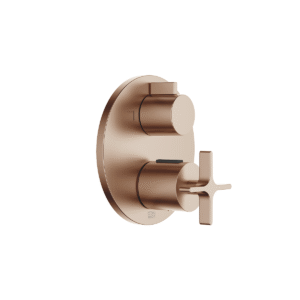Dornbracht VAIA concealed thermostat with two function volume control - Brushed Bronze