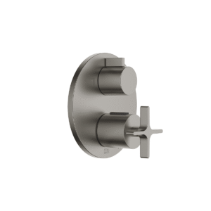 Dornbracht VAIA concealed thermostat with two function volume control - Brushed Dark Platinum