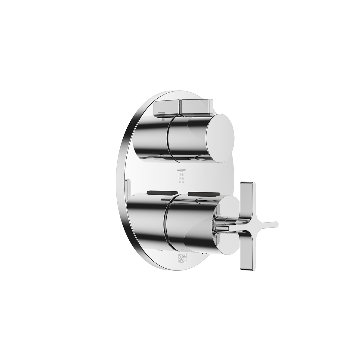 Dornbracht VAIA concealed thermostat with three function volume control - Chrome