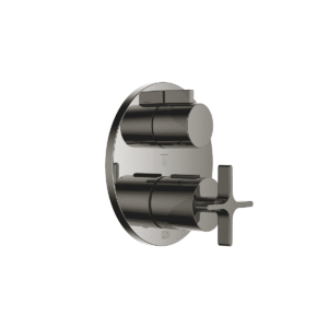 Dornbracht VAIA concealed thermostat with three function volume control - Dark Chrome