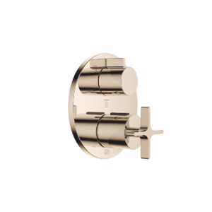 Dornbracht VAIA concealed thermostat with three function volume control - Champagne (22kt Gold)